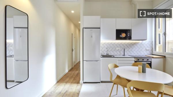 Piso de 2 habitaciones en alquiler en El Raval, Barcelona.