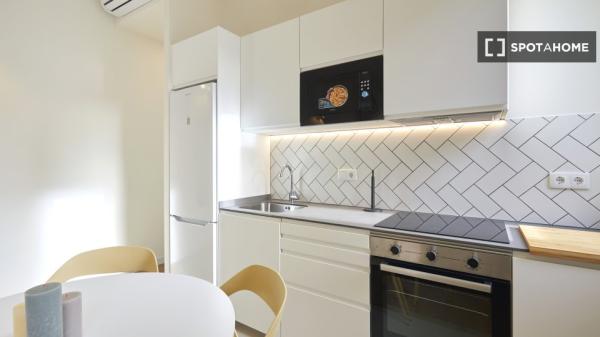 Piso de 2 habitaciones en alquiler en El Raval, Barcelona.