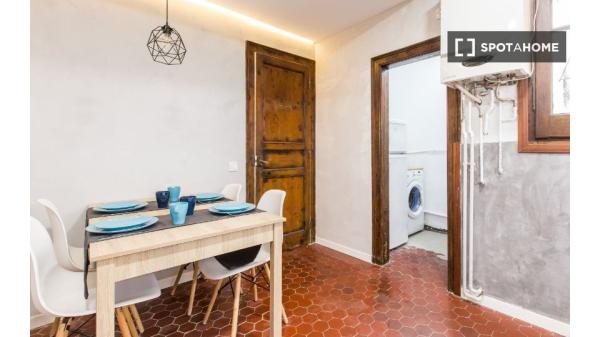 Habitación en piso compartido en barcelona.