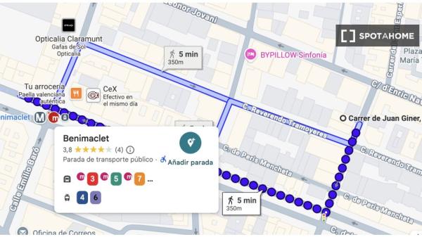 Habitación en piso compartido en valència