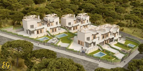 Chalet pareado en avenida Baronia de Polop, 15