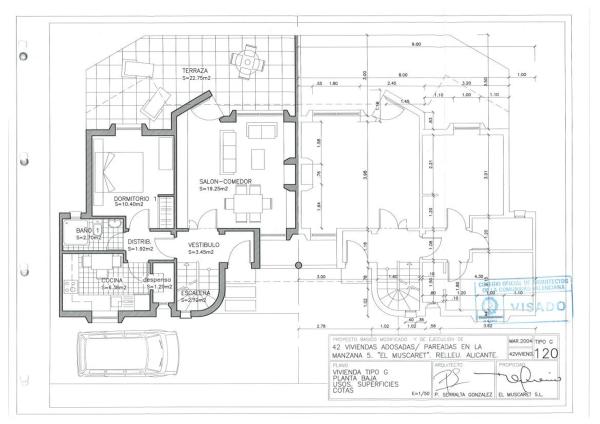 Chalet pareado en calle Penya Figueret, 52