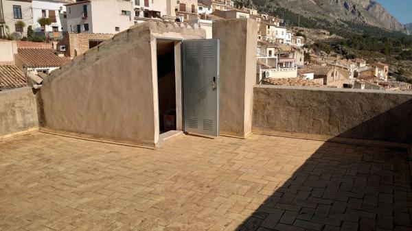 Castillo en plaza Major