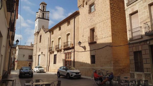 Castillo en plaza Major