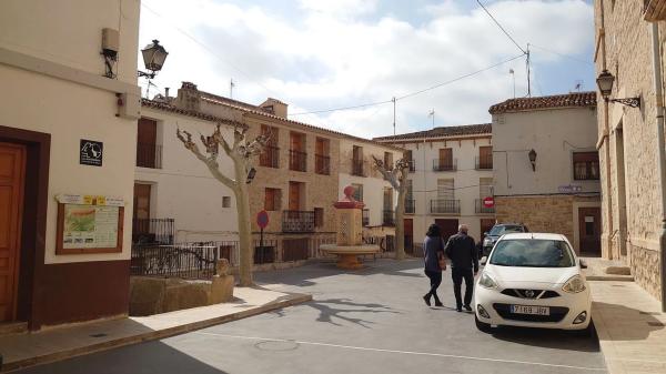 Castillo en plaza Major