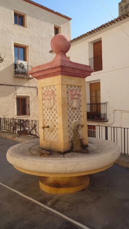 Castillo en plaza Major