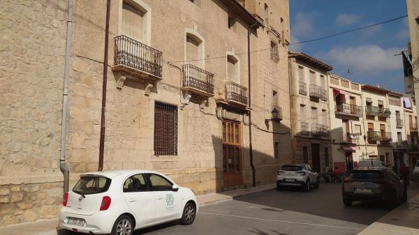 Castillo en plaza Major