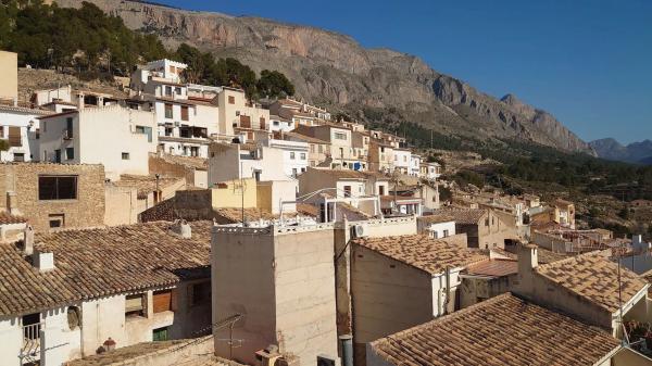 Castillo en plaza Major