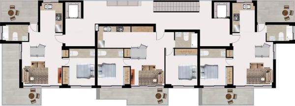 Piso en calle Benimantell