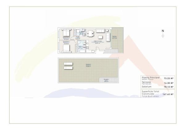 Ático en calle de Guatemala