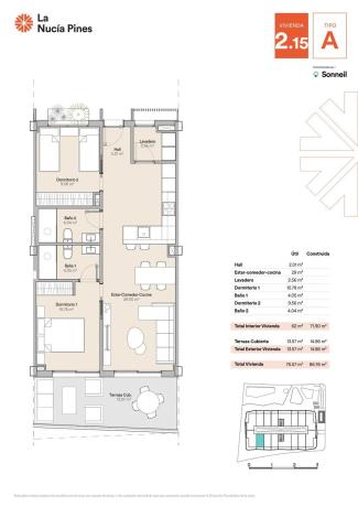 Piso en Partida Muixara Cv-715, 128
