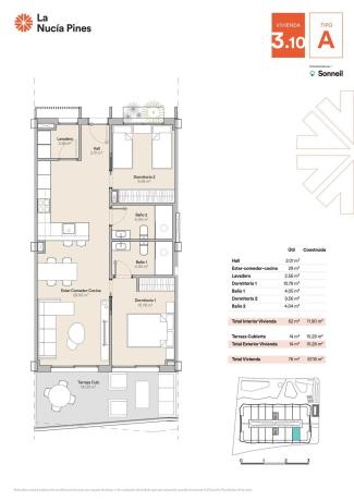 Piso en Partida Muixara Cv-715, 128