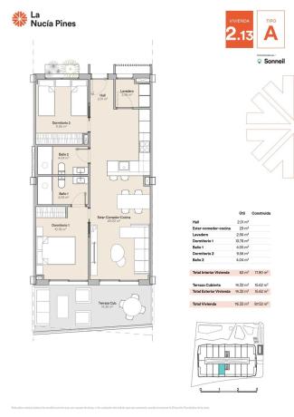 Piso en Partida Muixara Cv-715, 128