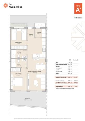 Piso en Partida Muixara Cv-715, 128