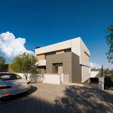 villa sostenible en La Plana de Sitges