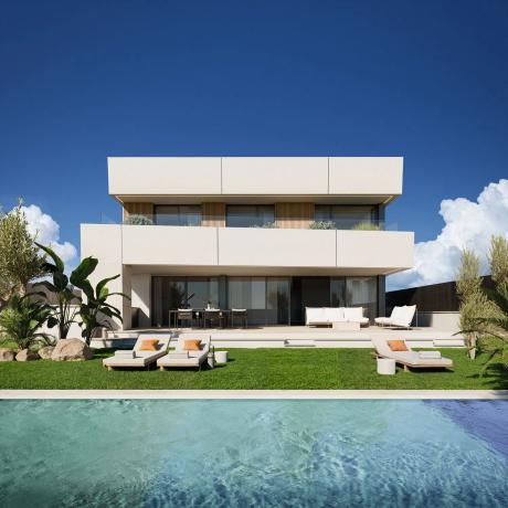 villa sostenible en La Plana de Sitges