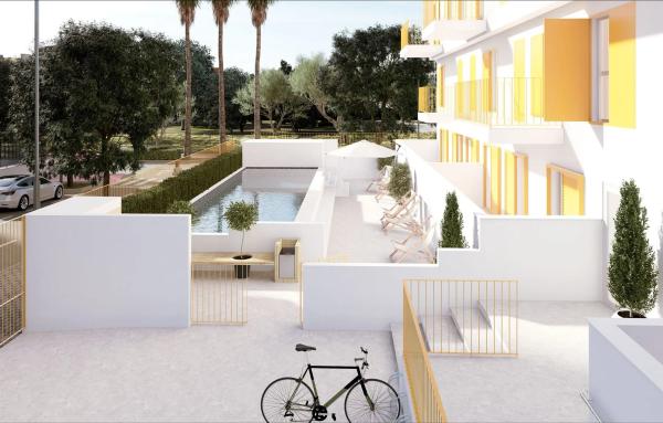 Residencial Vent de Mestral – Viviendas protegidas con piscina en El Campello