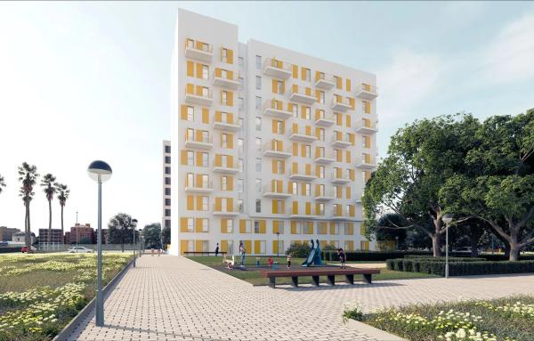 Residencial Vent de Mestral – Viviendas protegidas con piscina en El Campello