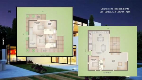 Chalet unifamiliar en Nos - Oleiros