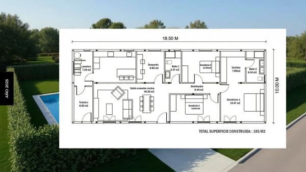 Chalet unifamiliar en Nos - Oleiros