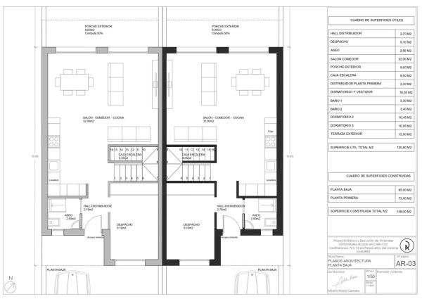 2 Chalets Adosados Calle Mar Mediterráneo