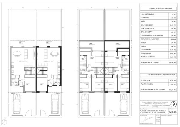 2 Chalets Adosados Calle Mar Mediterráneo