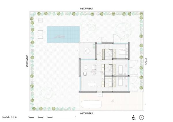 MOD. 8.1.0  -  LQ550 / Casa independiente en La Quinta