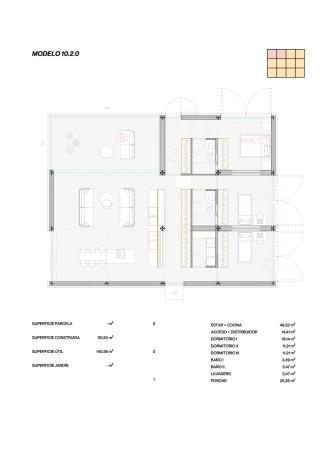 MOD. 10.2.0 -  LQ550 / Casa independiente en La Quinta