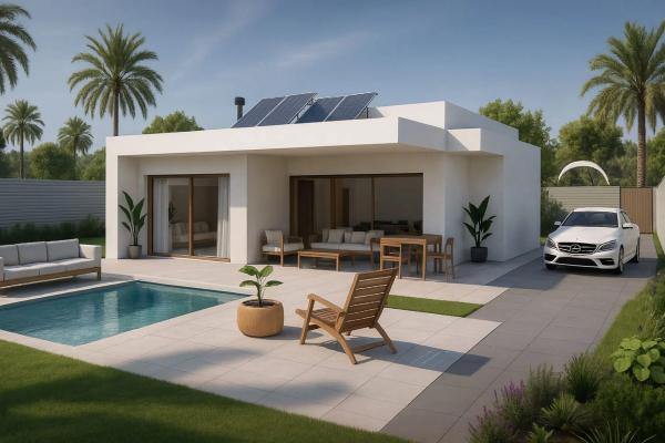 Chalet independiente en autopromoción