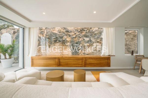 Villa con piscina infinity