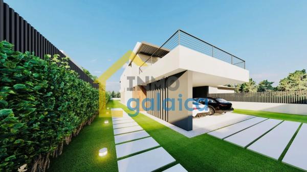 Dos chalets premium en Saiáns Vigo