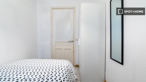 Habitación en piso compartido en madrid.