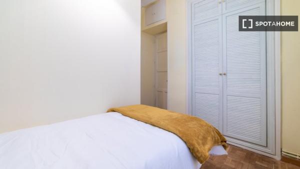 Habitación en piso compartido en madrid.