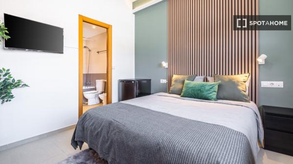 Chambre dans un appartement partagé de 4 chambres à louer à Alicante.