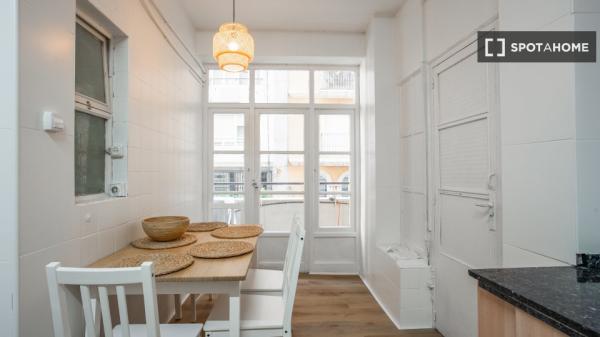 Chambre dans un appartement partagé de 8 chambres, Alicante