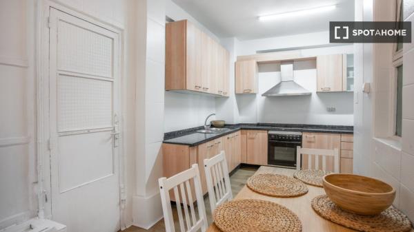 Chambre dans un appartement partagé de 8 chambres, Alicante