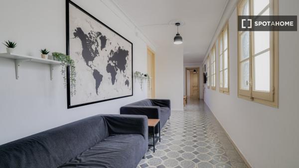 Chambre à louer dans une colocation de 14 chambres à El Raval