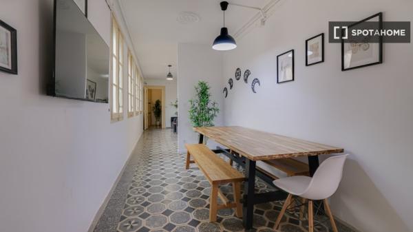 Chambre à louer dans une colocation de 14 chambres à El Raval