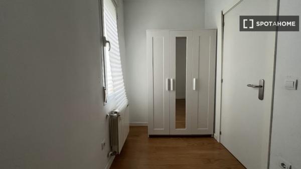 Habitación en piso compartido en madrid.