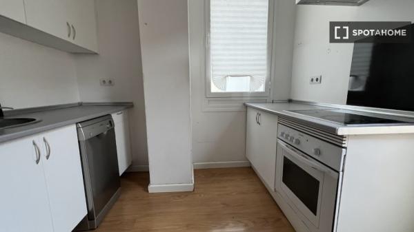 Habitación en piso compartido en madrid.