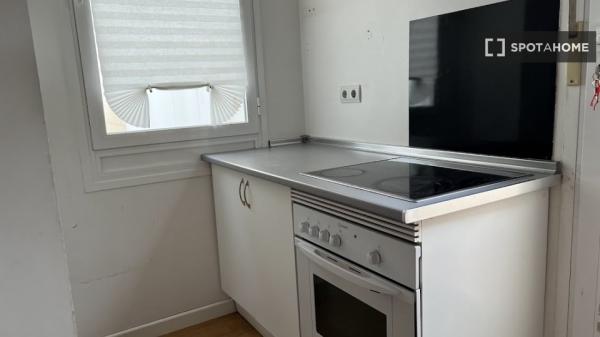 Habitación en piso compartido en madrid.