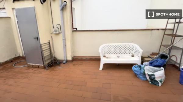 Habitación en piso compartido en madrid.