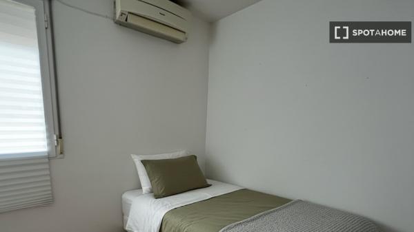 Habitación en piso compartido en madrid.