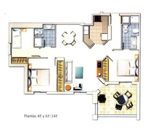 Piso en Barrio Playa de los Locos