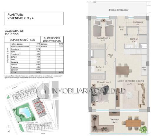 Piso en Tamarit - Playa Lissa