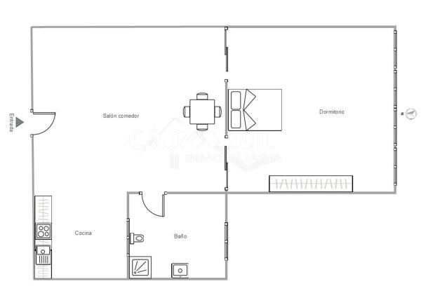 Piso en avenida de Cataluña