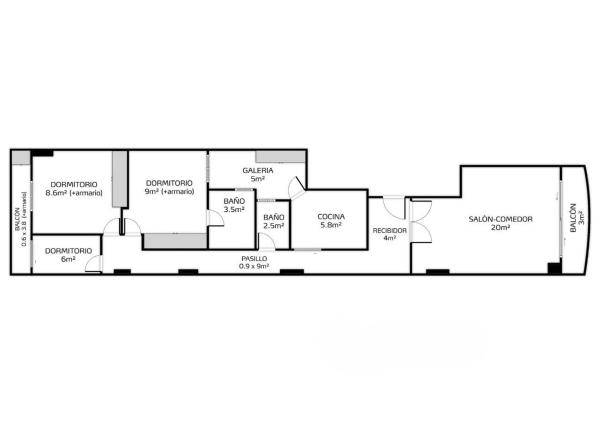 Piso en calle Barcelona, 6