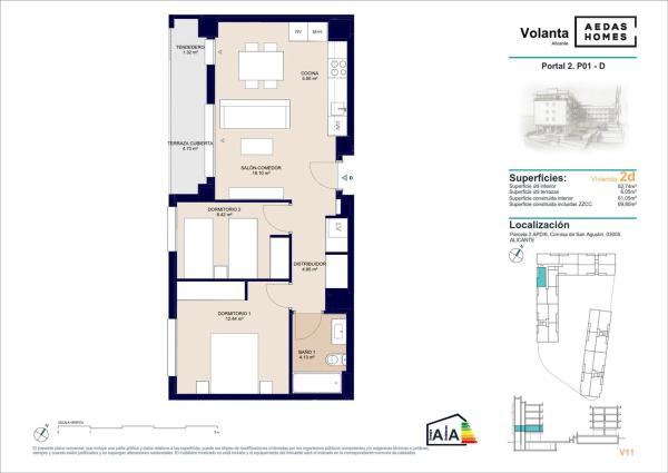 Piso en calle Deportista Pitu Perramón, 3