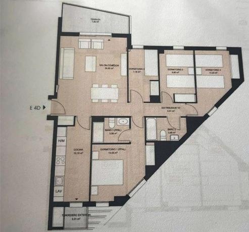 Piso en calle de Castor