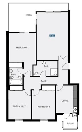 Piso en avenida de Joan Fuster